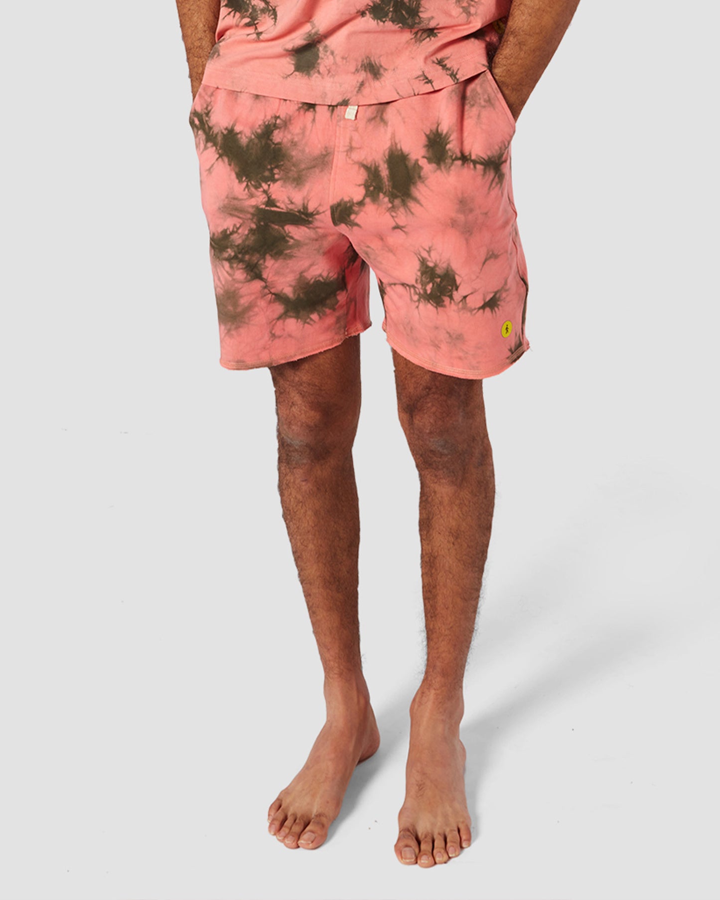 Tie Dye Clash French Terry Shorts