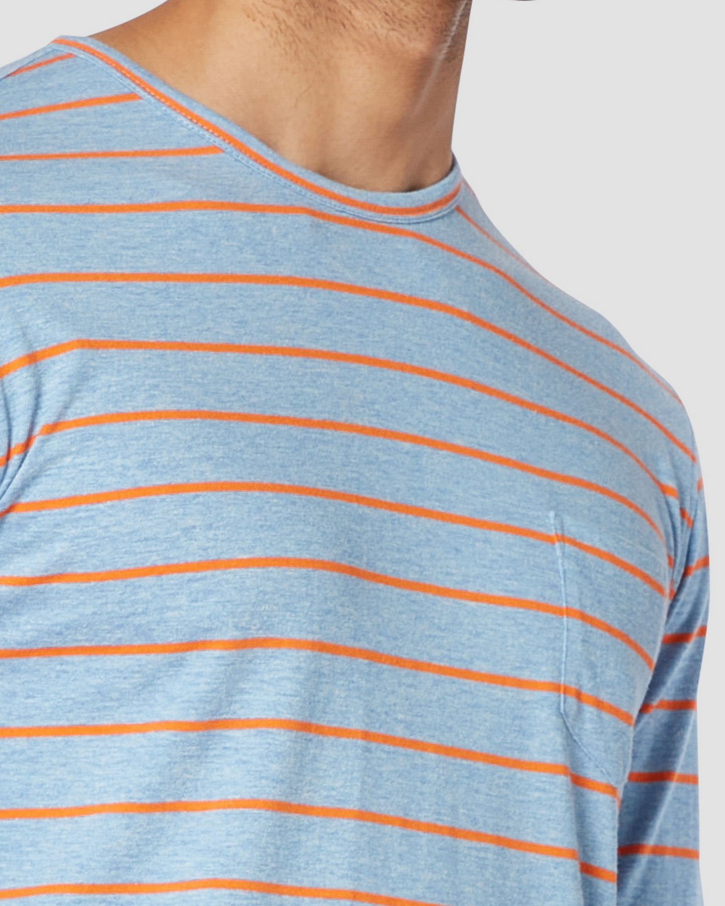 Classic Cobalt Striped Long Sleeve T-Shirt