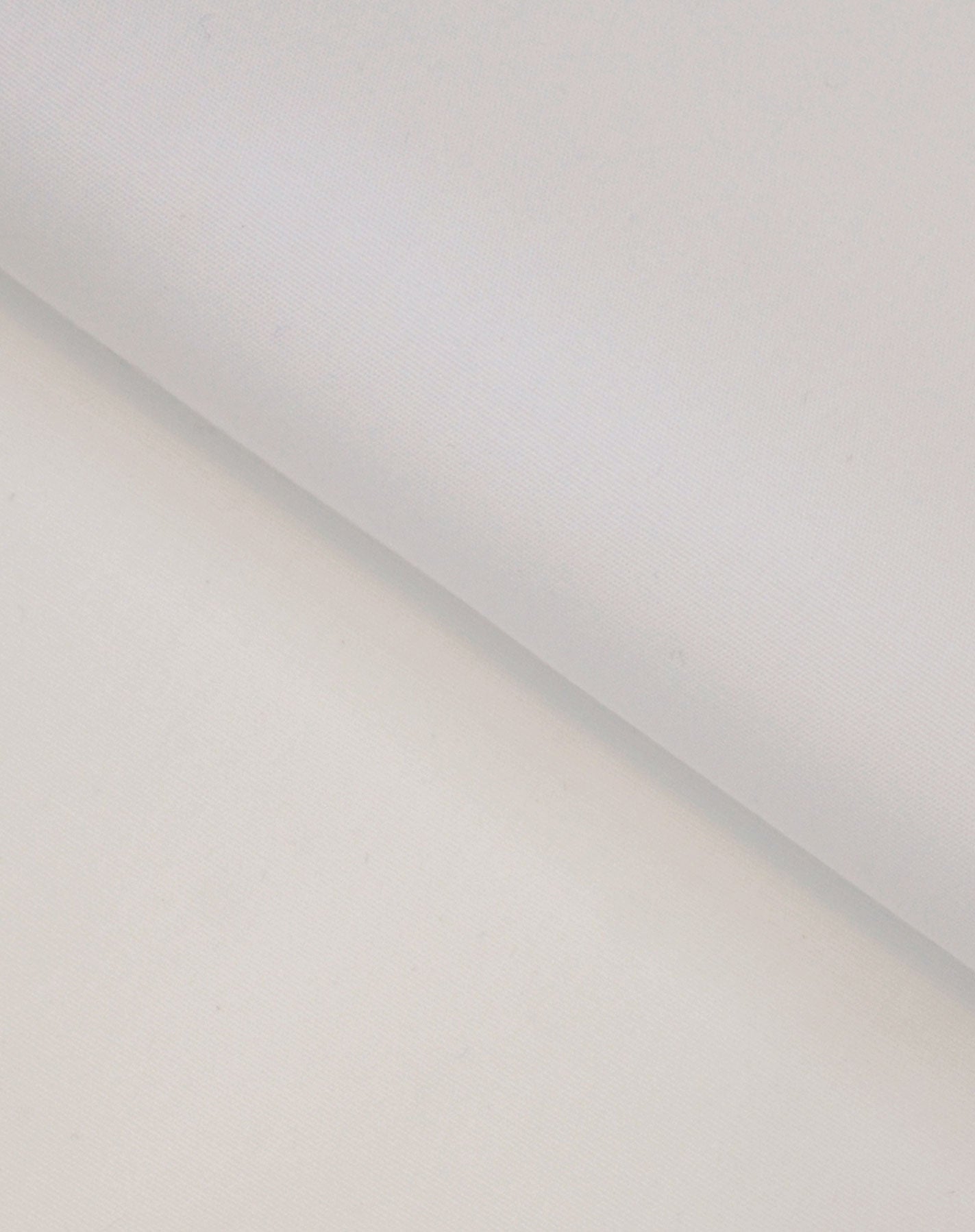 Wrinkle Resistant Glazed White Poplin Shirt