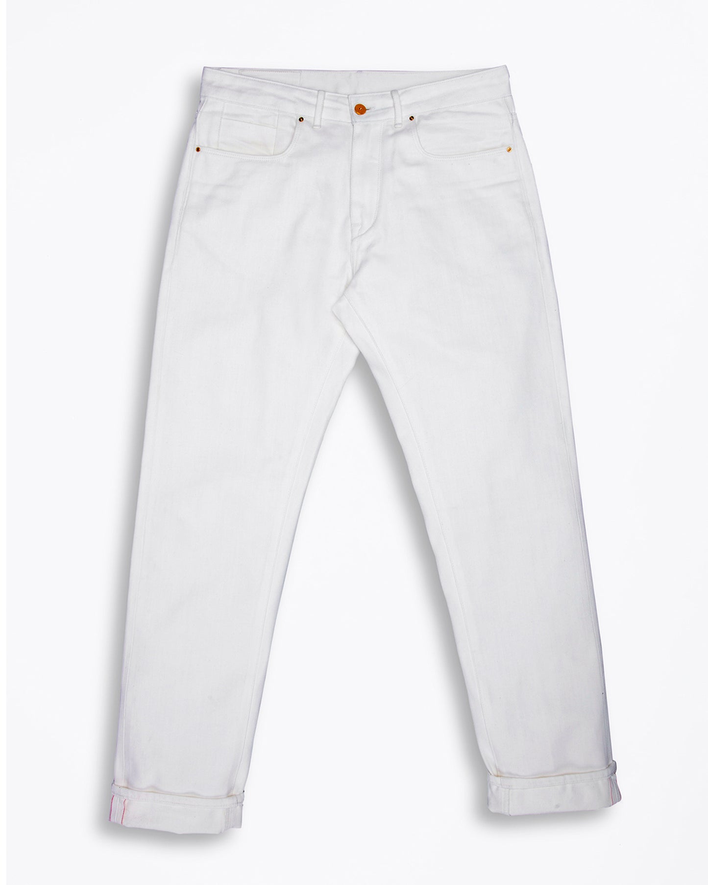 Ecru Slub || Soft Selvedge Jeans