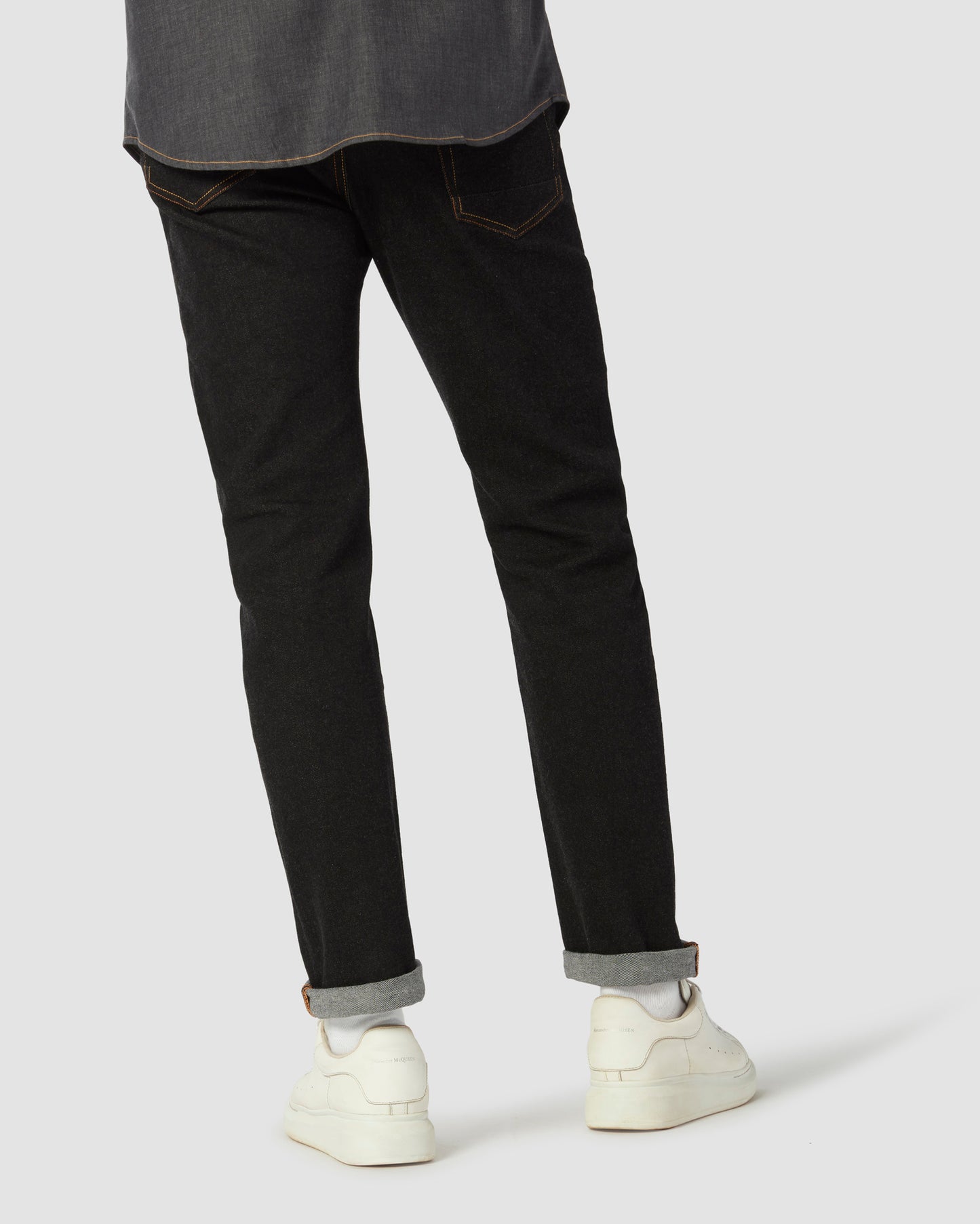 Hazed Char | Soft Stretch Jeans