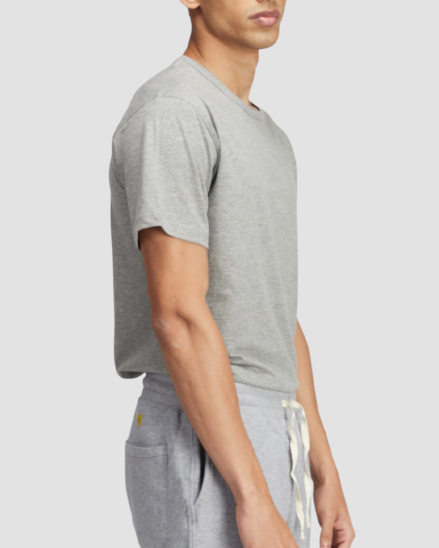 Classic Grey Melange T-Shirt